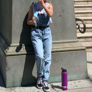 COPY - Button up mom overalls